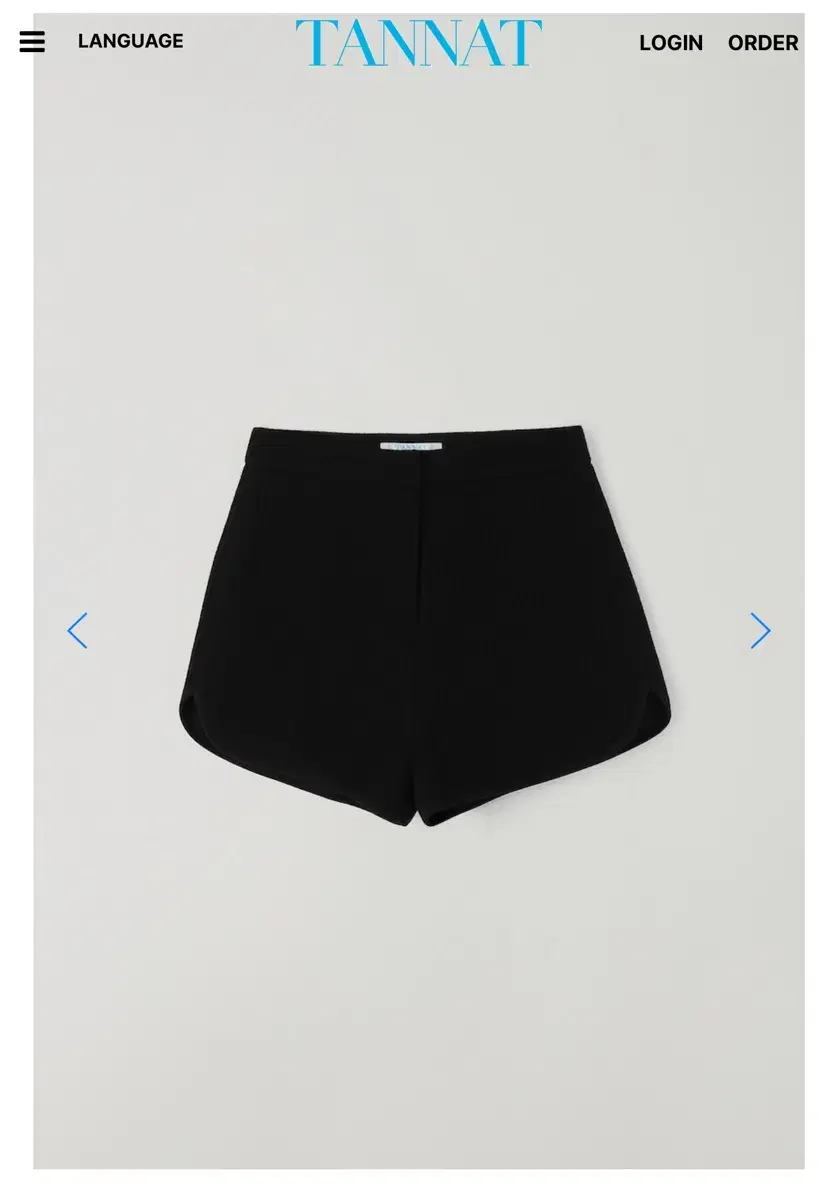 (구해요) 타낫 립라운드 숏팬츠 Rib round short pants